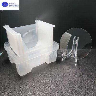 6 inch JGS2 Wafer Quartz Substraat DSP 1 mmt Gesmolten Silica voor High Performance Window
